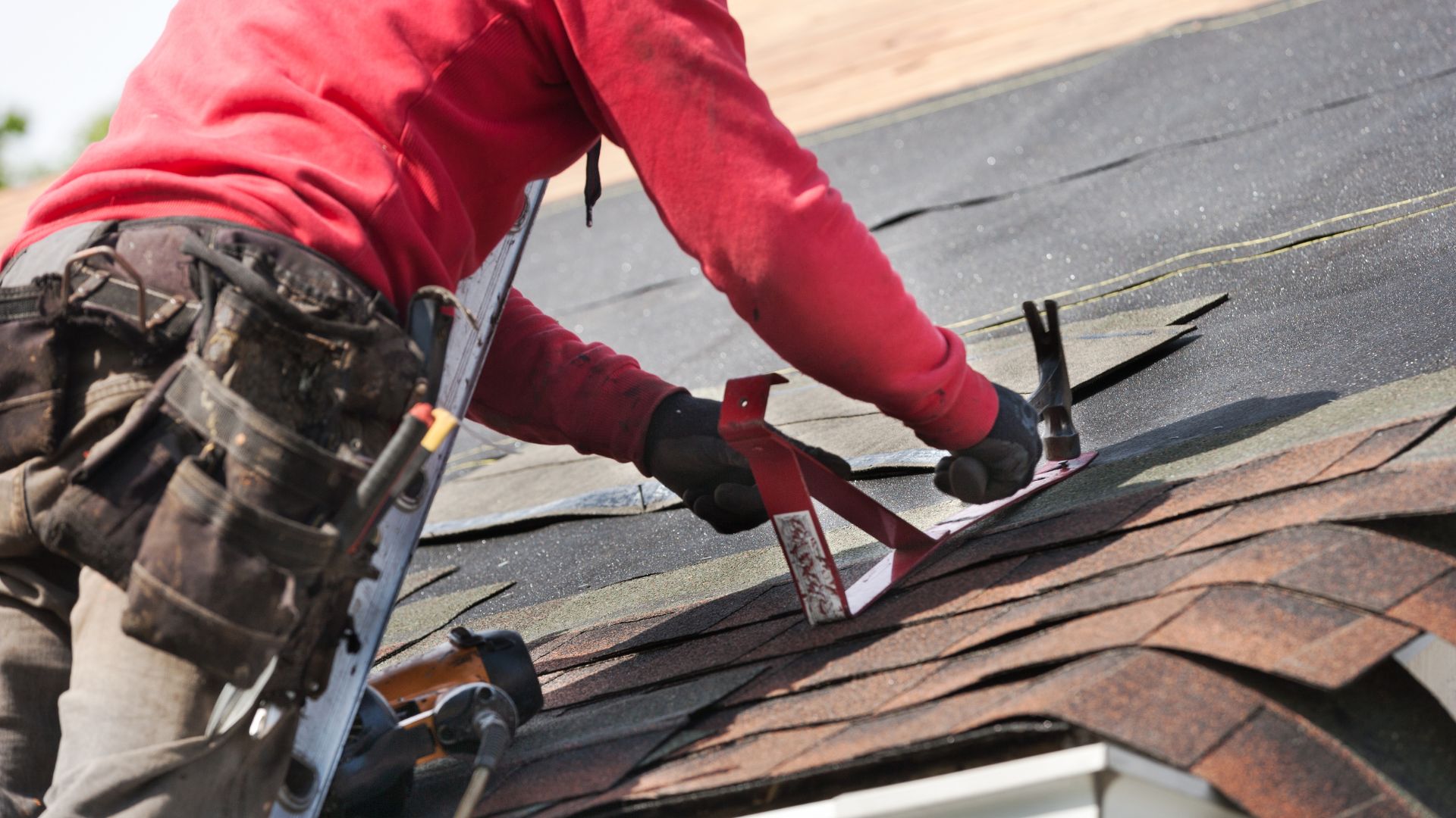 Asphalt shingle roof replacement
